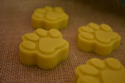 Raw Cocoa Shea Butter Paws (Lotion Bars)